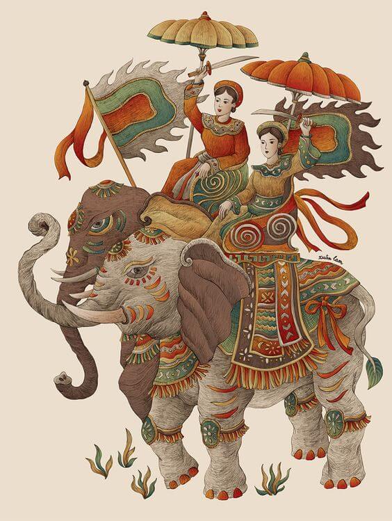 THE TRUNG SISTERS 