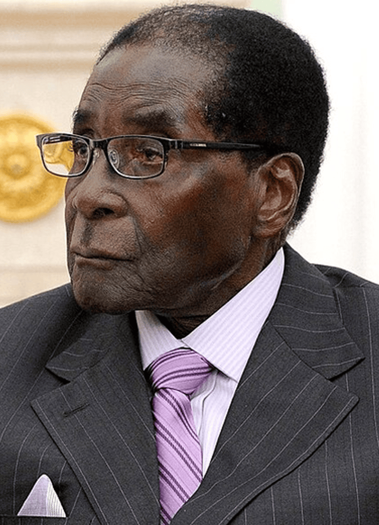 Robert Mugabe, ancien président du Zimbabwe et président de l'Union africaine, 2015