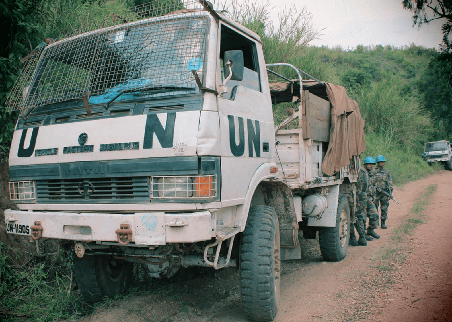 Les Casques bleus de la MONUSCO, 2013 (Fabien Blanc)