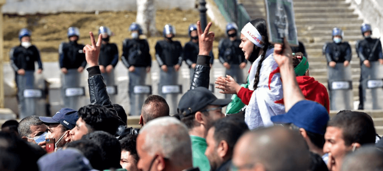 Mobilisation populaire en Algérie