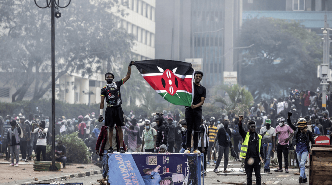 Révolte fiscale au Kenya