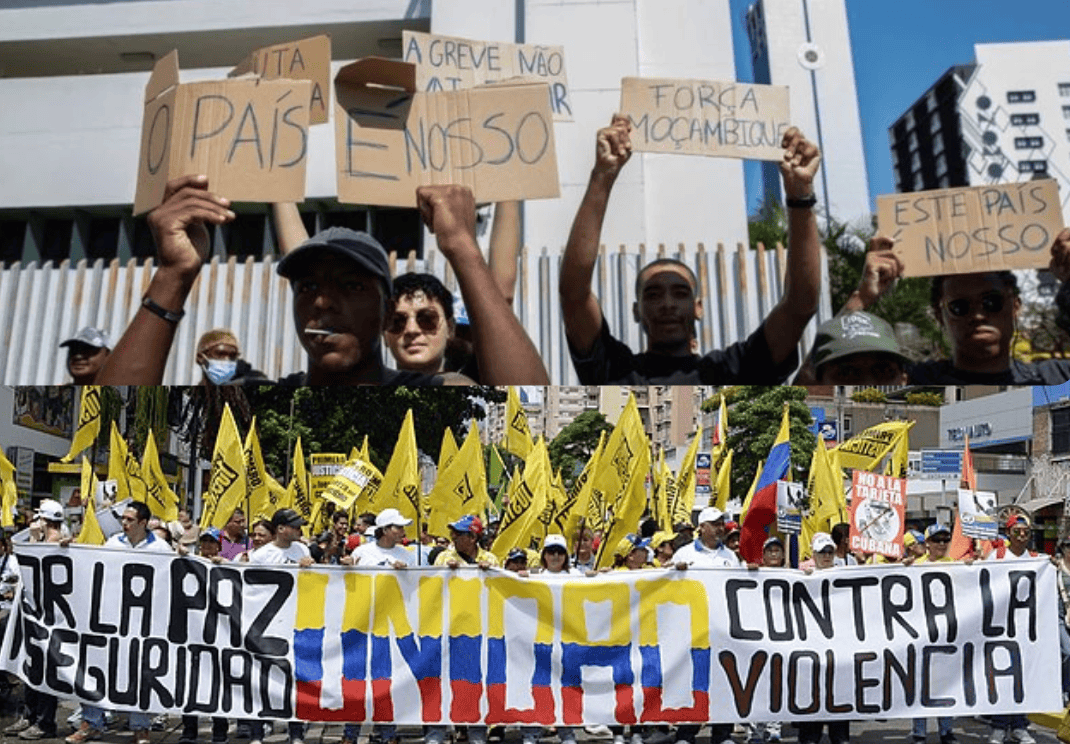 Vénézuela et Mozambique