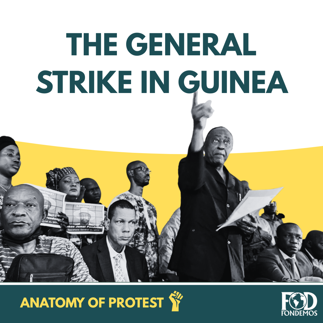 The general strike in Guinea