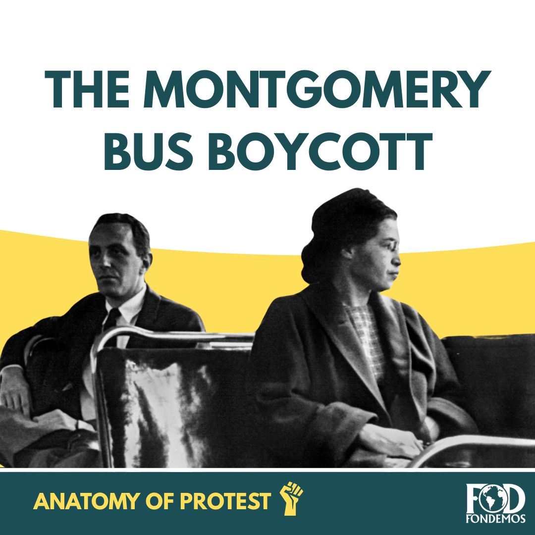 The Montgomery bus boycott