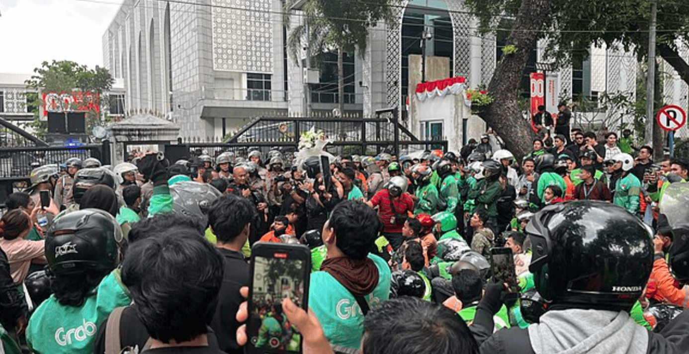 Manifestation à Medan, Indonésie, 29 août 2025